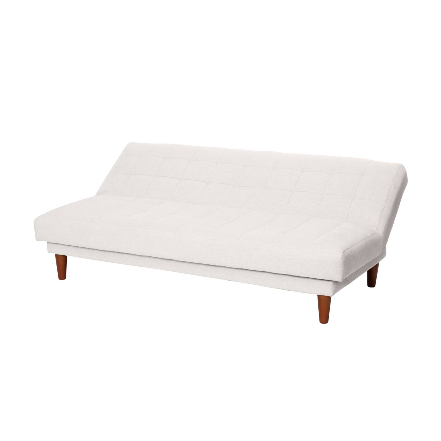 FUTON TURIN LINO EN COLOR BLANCO - 3