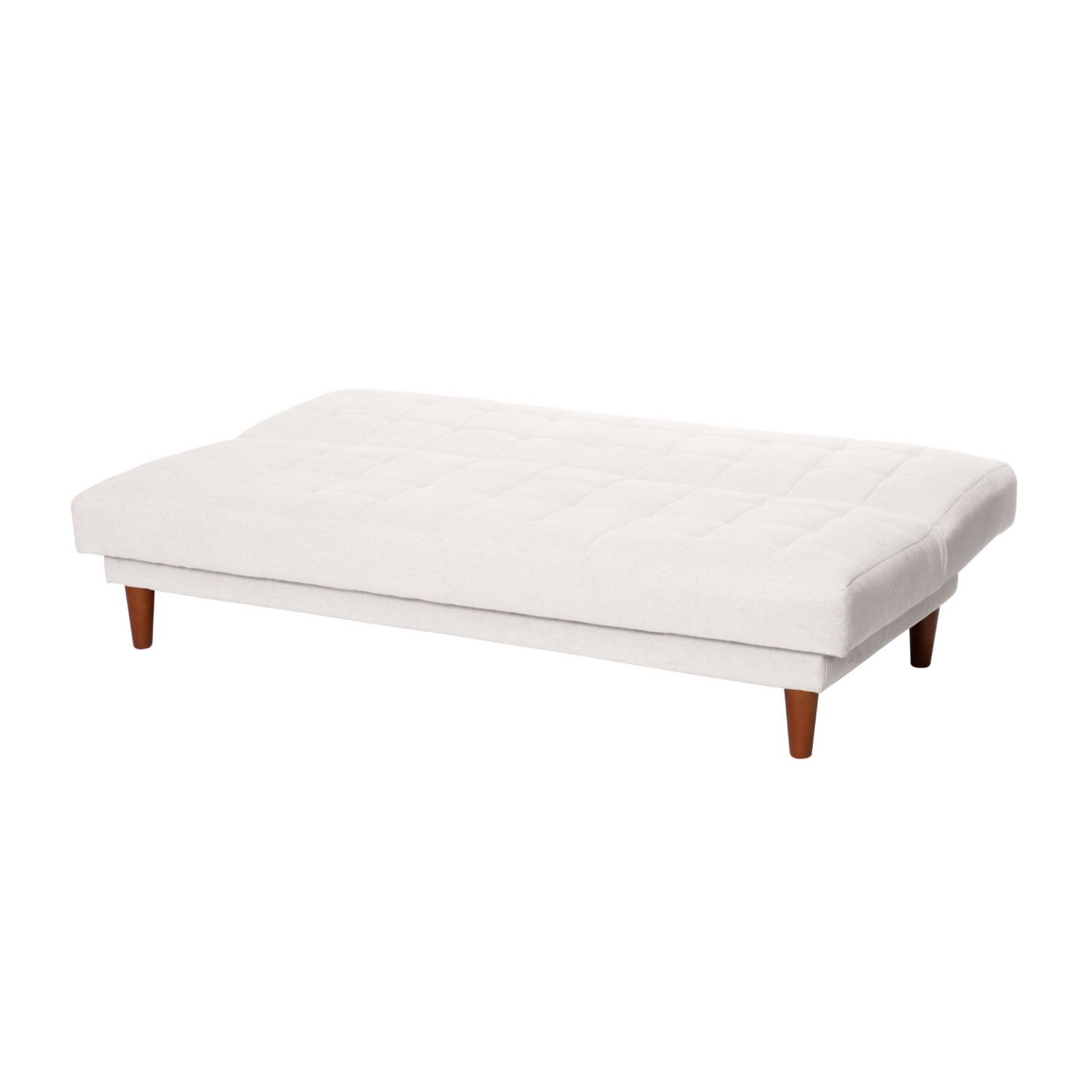FUTON TURIN LINO EN COLOR BLANCO - 4