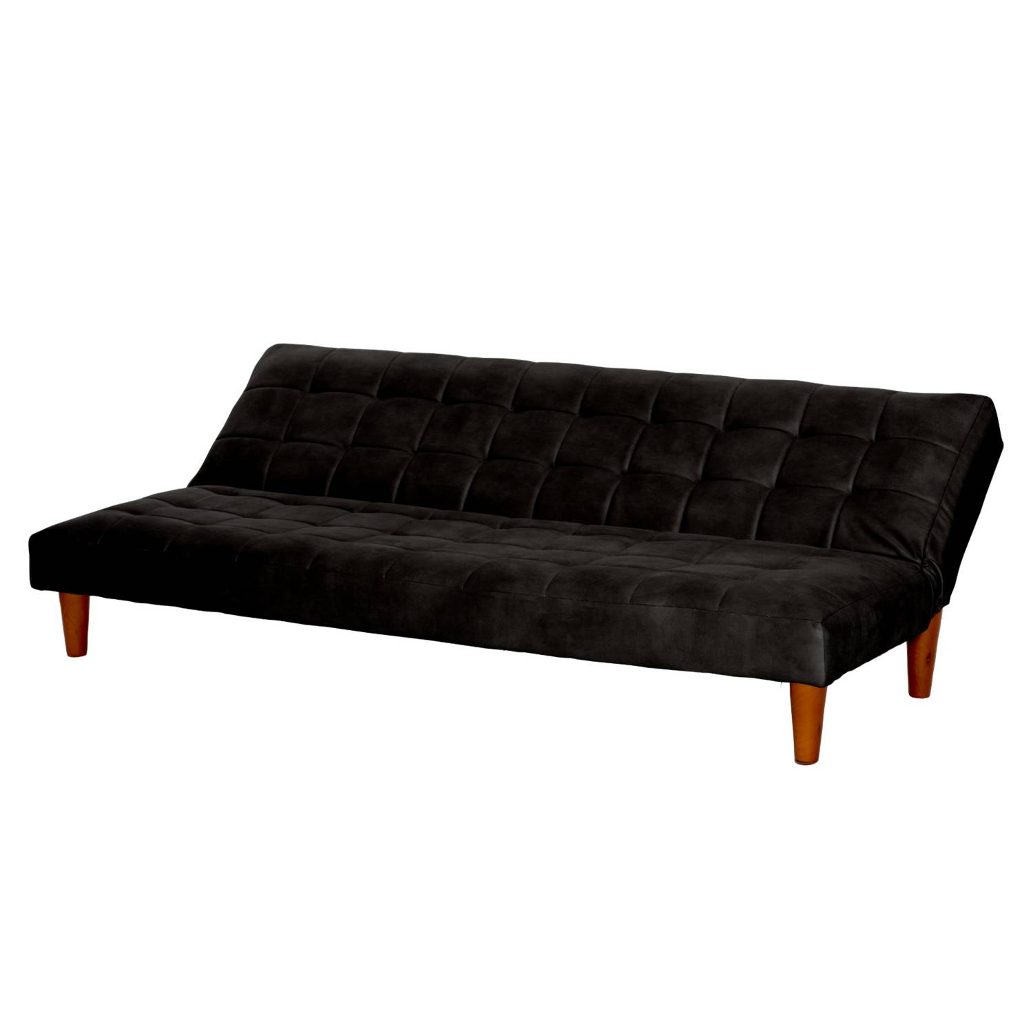 FUTON LATAM HOME TURIN 3 CUERPOS CUERO KENTUCKY NEGRO - 3