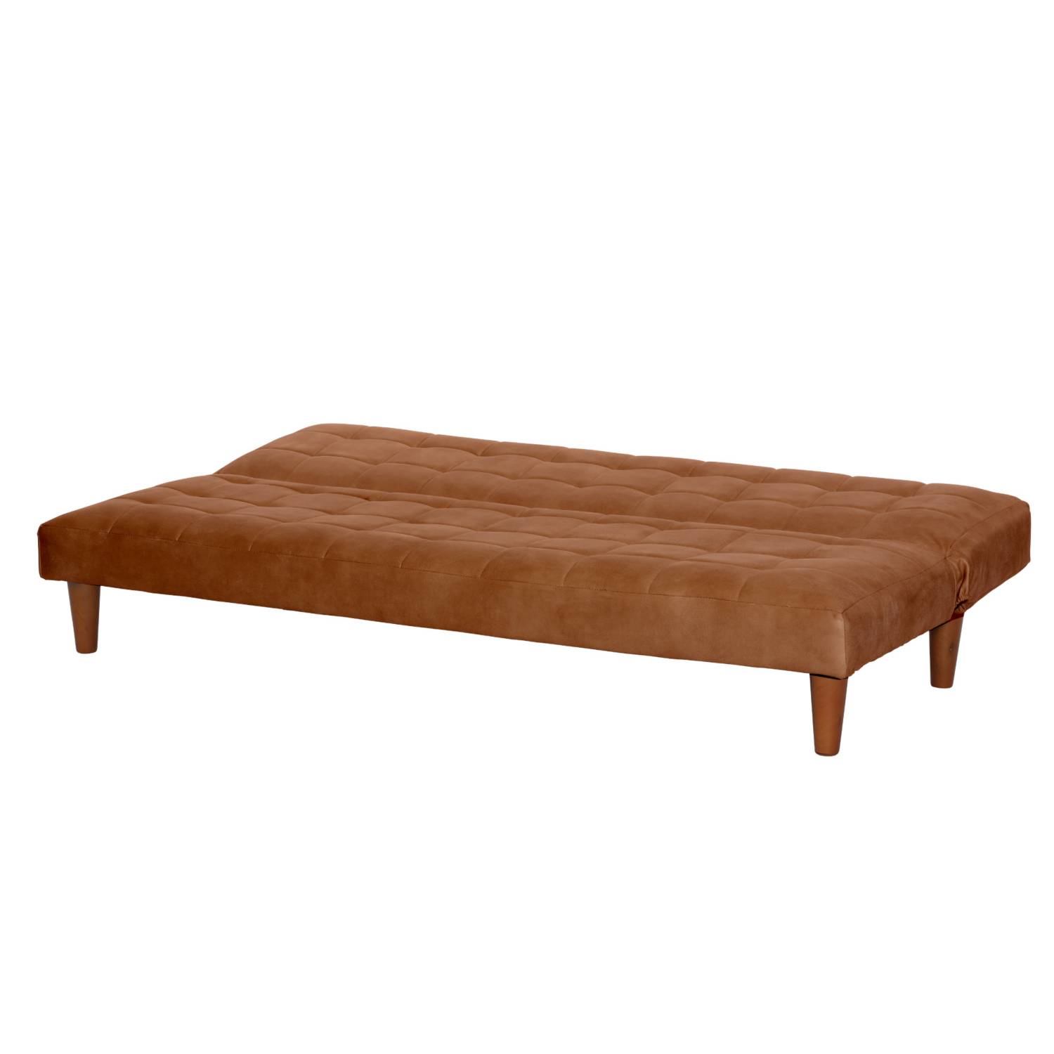 FUTON LATAM HOME TURIN 3 CUERPOS CUERO KENTUCKY TABACO - 4