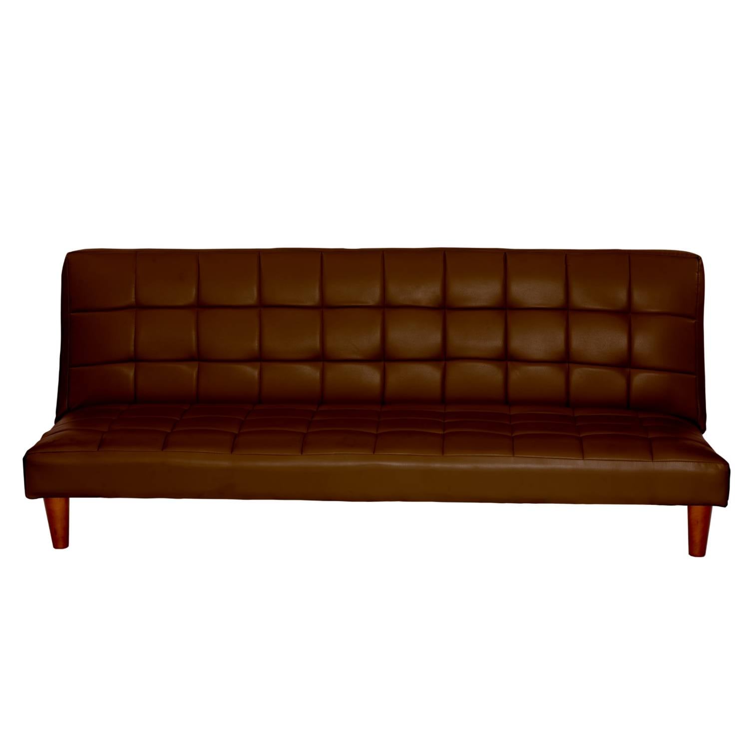 FUTON LATAM HOME TURIN 3 CUERPOS CHOCOLATE PU - 1