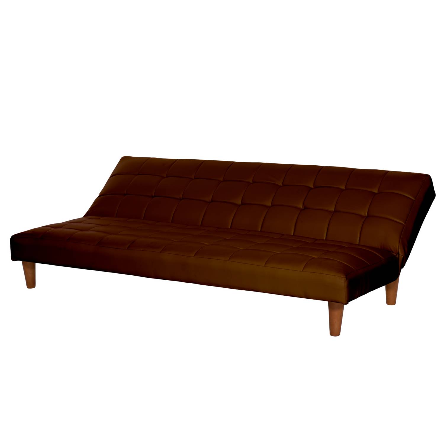 FUTON LATAM HOME TURIN 3 CUERPOS CHOCOLATE PU - 3