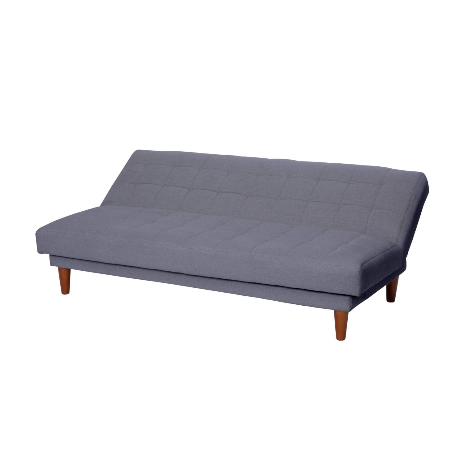 FUTON LATAM HOME TURIN 3 CUERPOS LINO GRIS OSCURO - 3