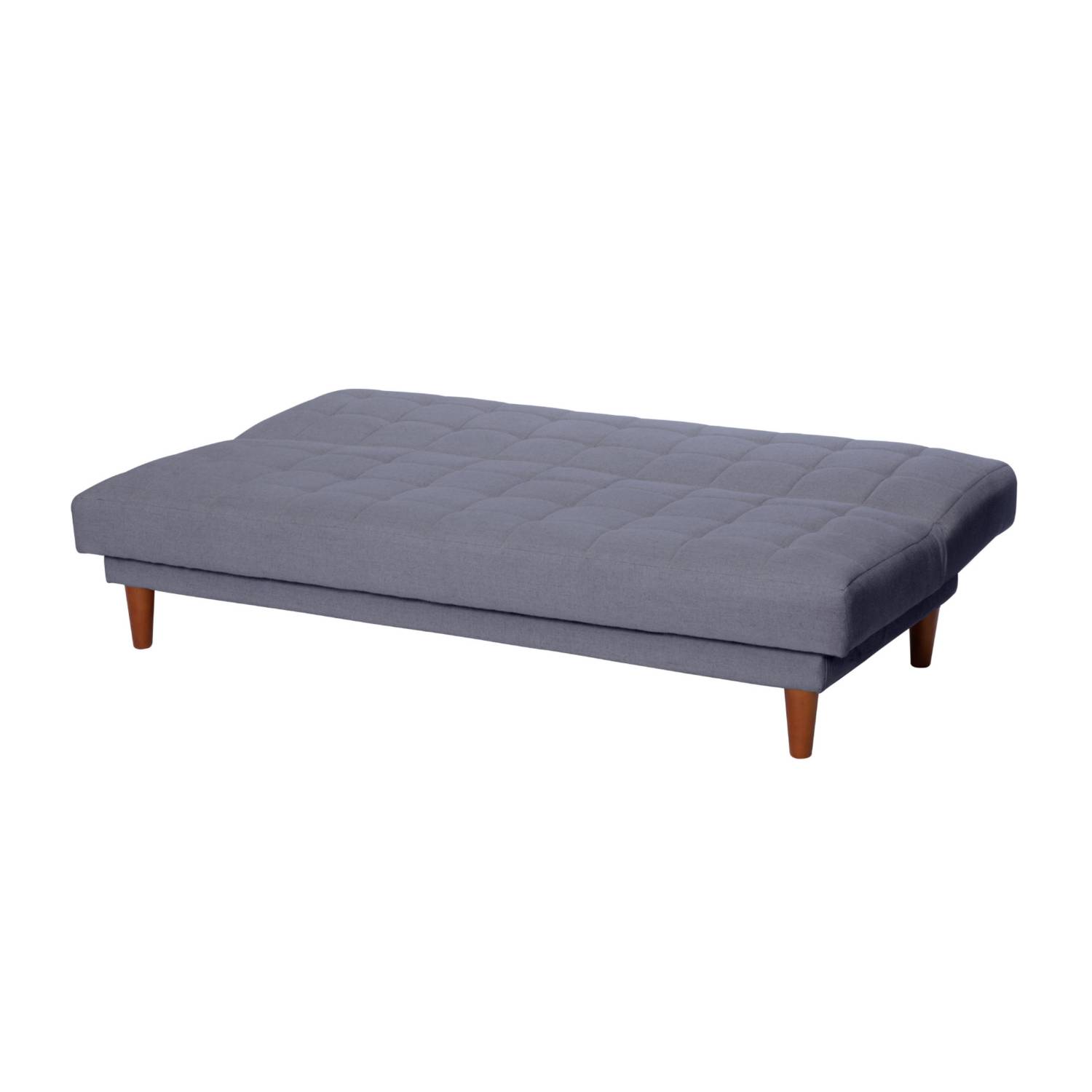 FUTON LATAM HOME TURIN 3 CUERPOS LINO GRIS OSCURO - 4