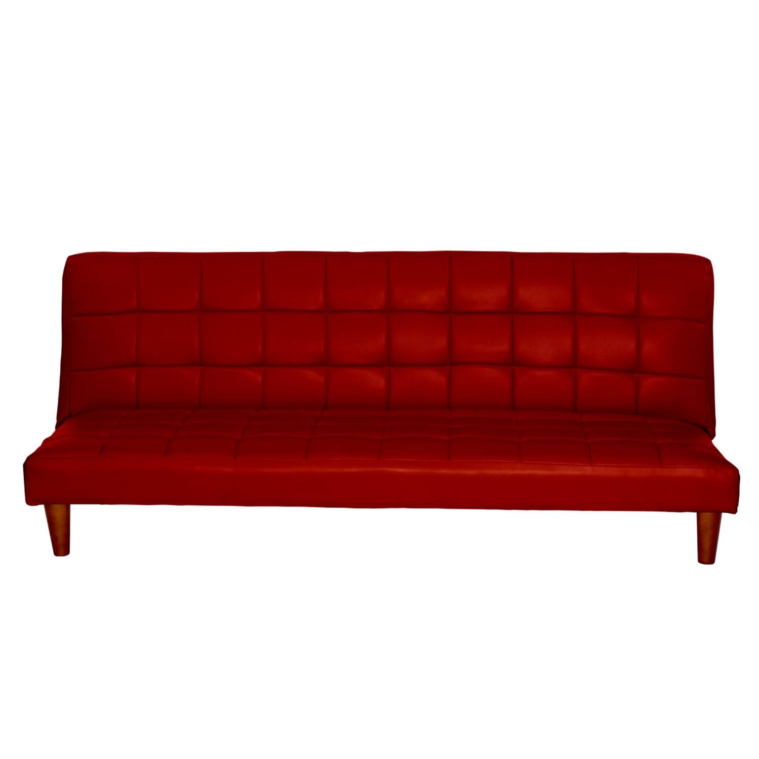 FUTON LATAM HOME TURIN 3 CUERPOS ROJO PU - 1