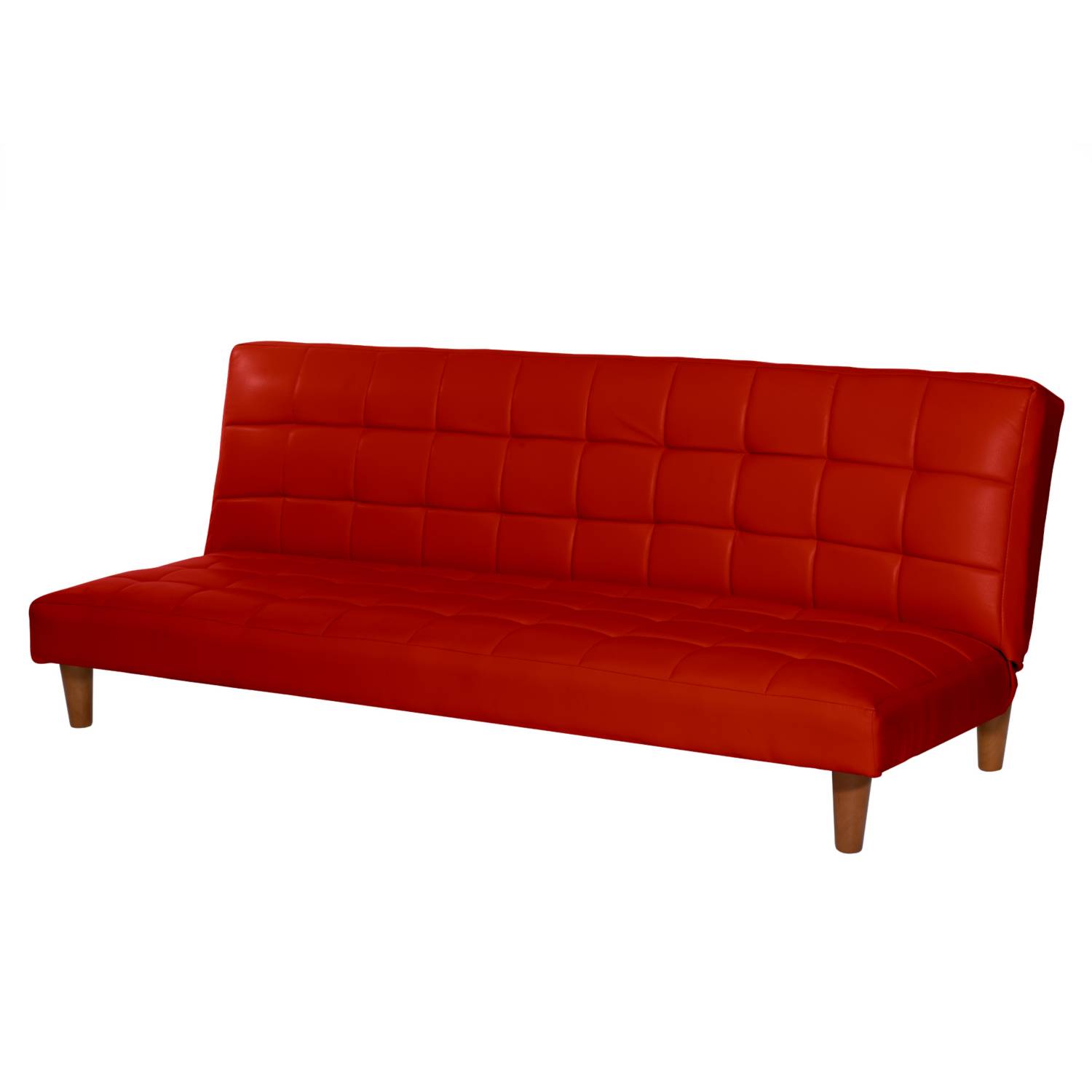 FUTON LATAM HOME TURIN 3 CUERPOS ROJO PU - 2