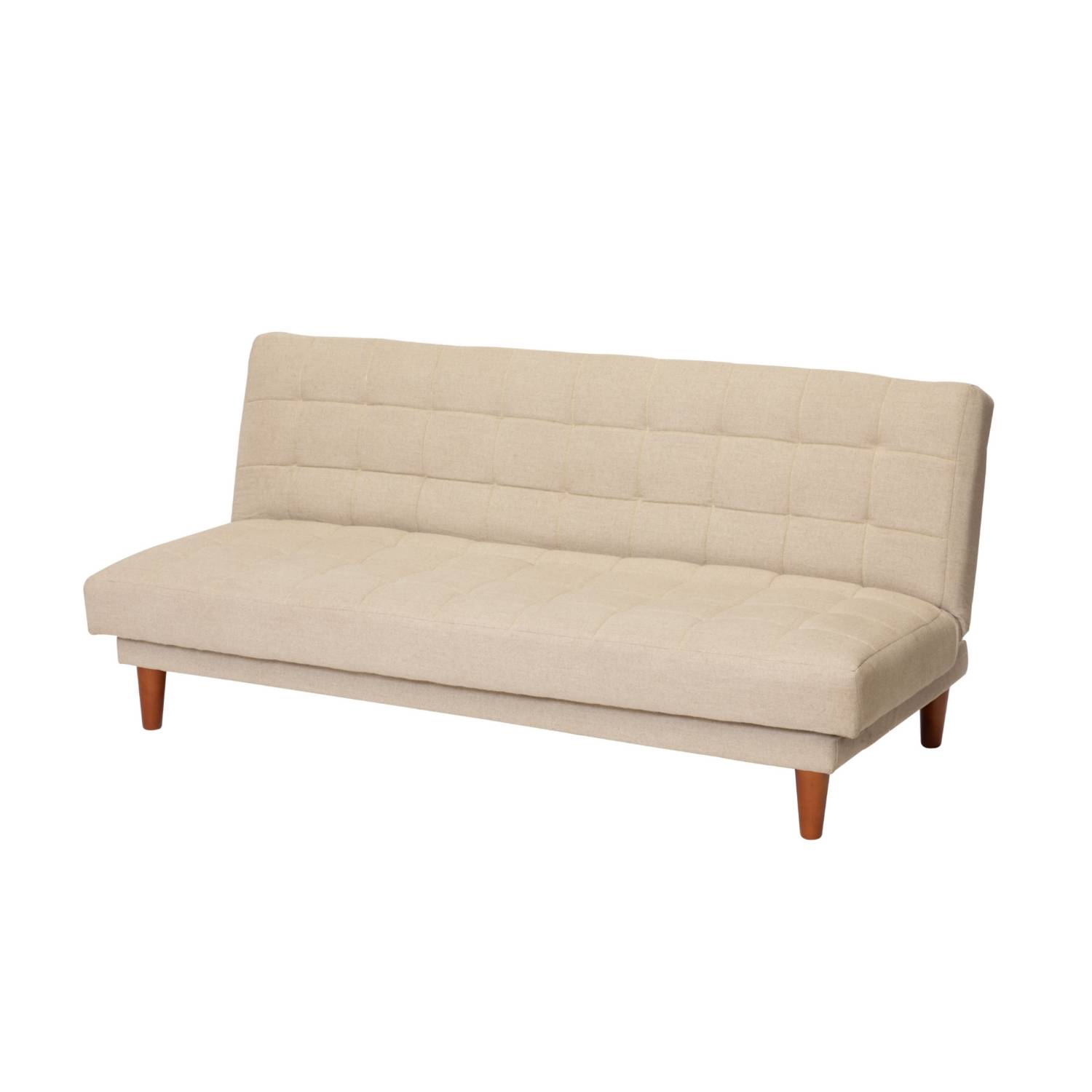 FUTON LATAM HOME TURIN 3 CUERPOS LINO BEIGE NATURAL - 2