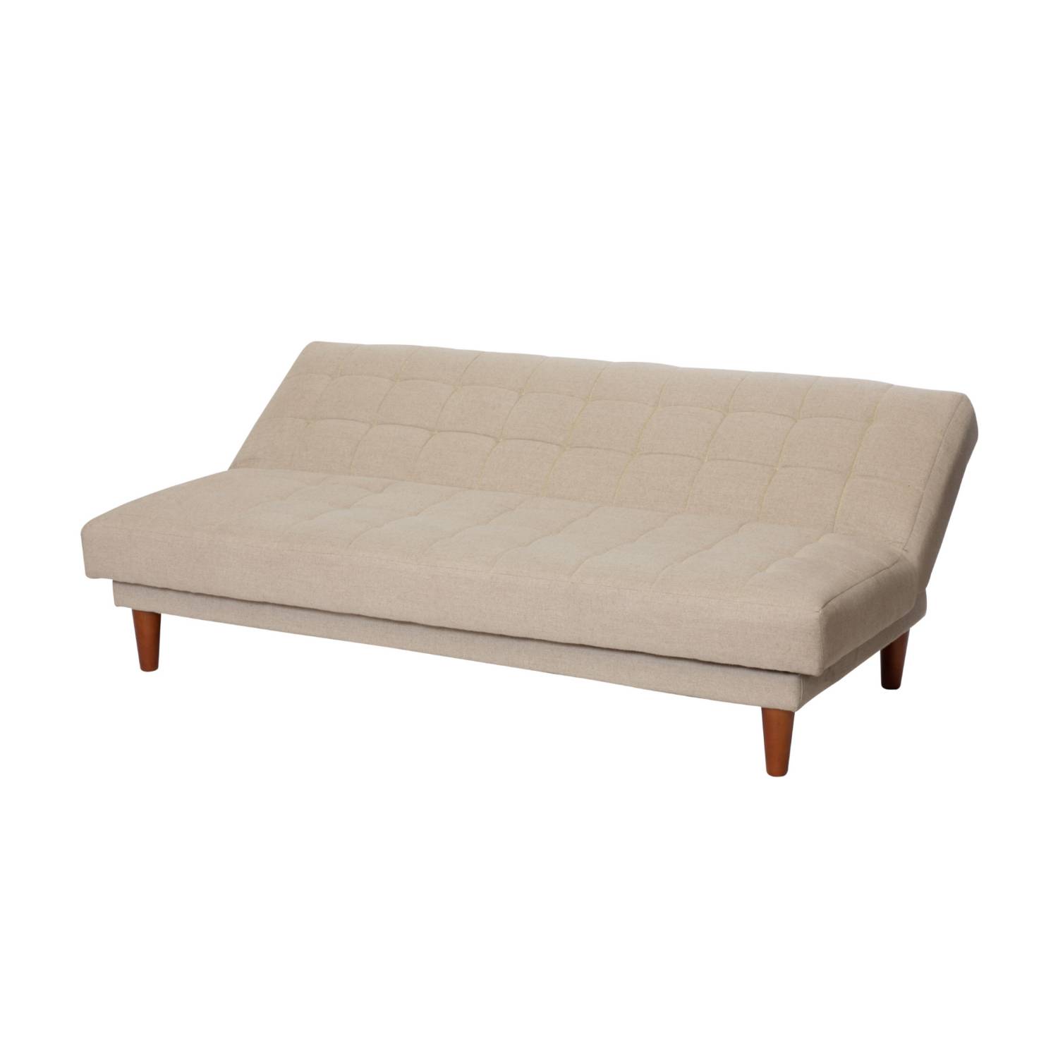 FUTON LATAM HOME TURIN 3 CUERPOS LINO BEIGE NATURAL - 3