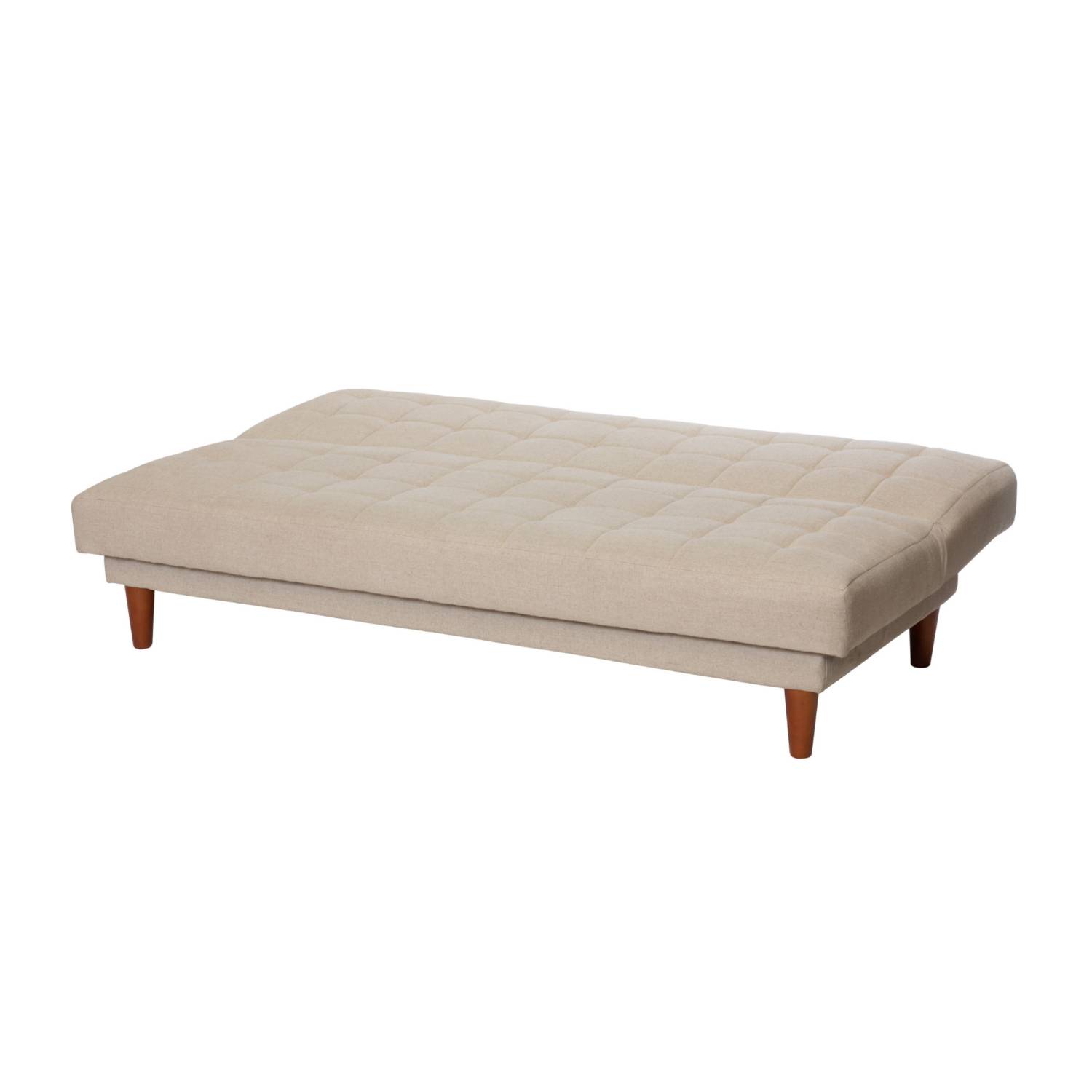 FUTON LATAM HOME TURIN 3 CUERPOS LINO BEIGE NATURAL - 4