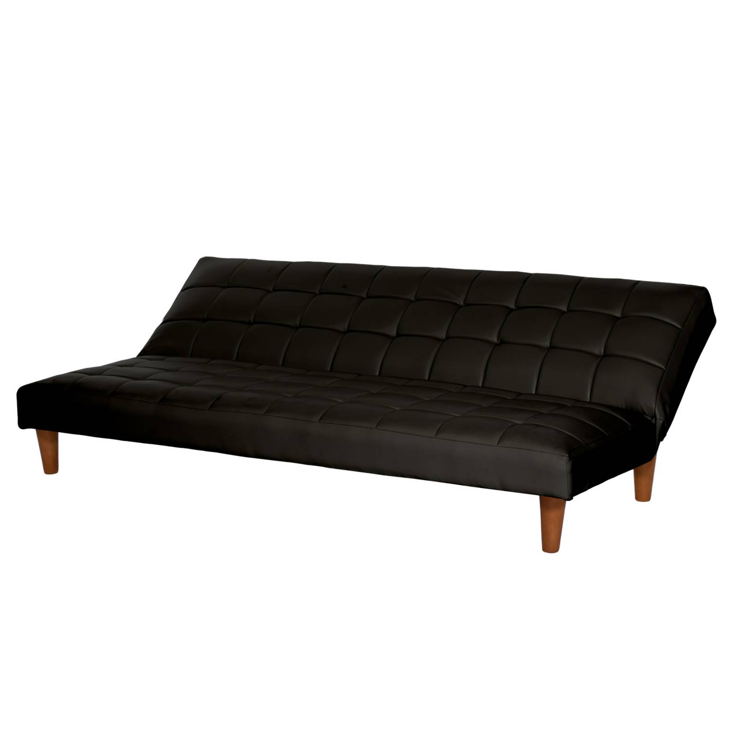FUTON LATAM HOME TURIN 3 CUERPOS NEGRO PU - 3