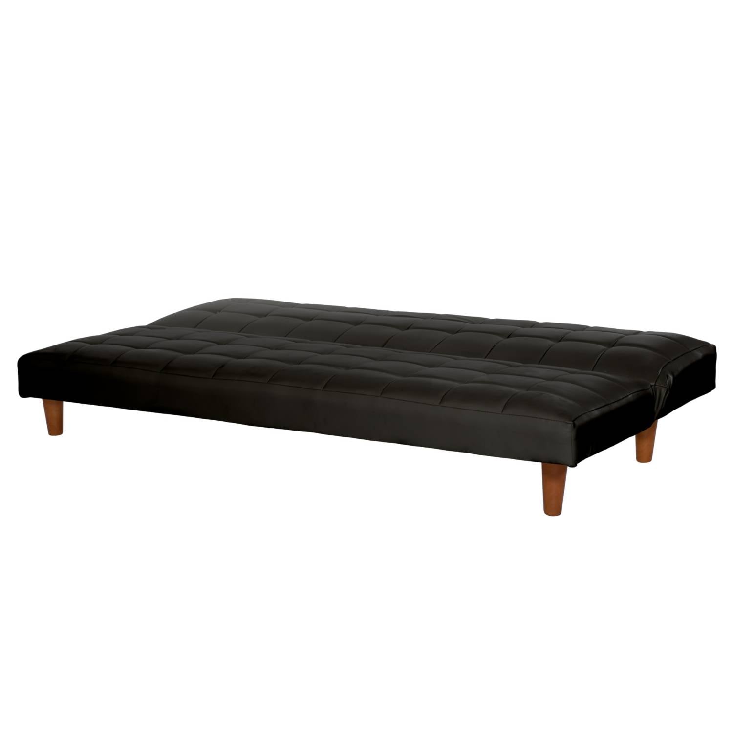 FUTON LATAM HOME TURIN 3 CUERPOS NEGRO PU - 4