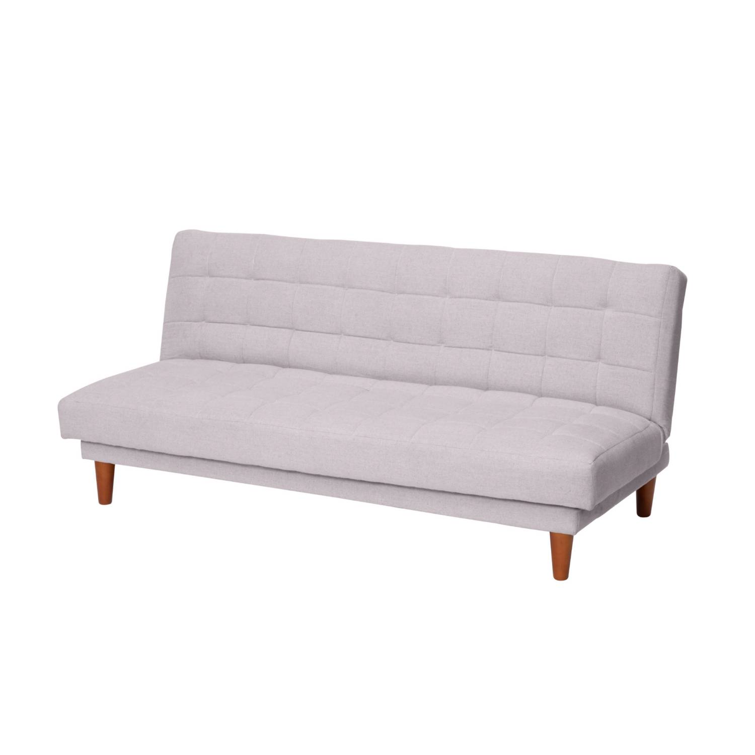 FUTON LATAM HOME TURIN 3 CUERPOS LINO GRIS CLARO - 2