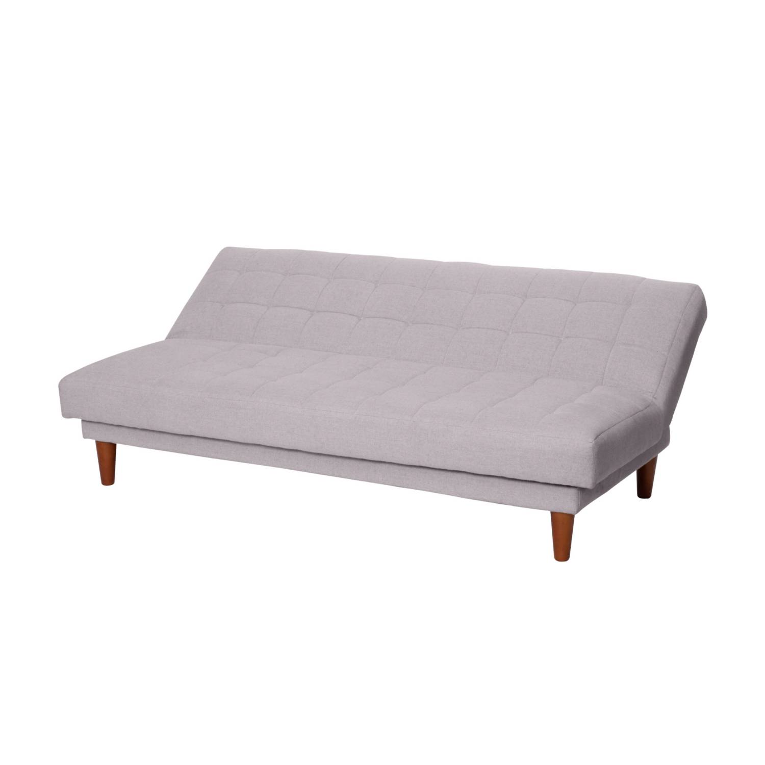 FUTON LATAM HOME TURIN 3 CUERPOS LINO GRIS CLARO - 3