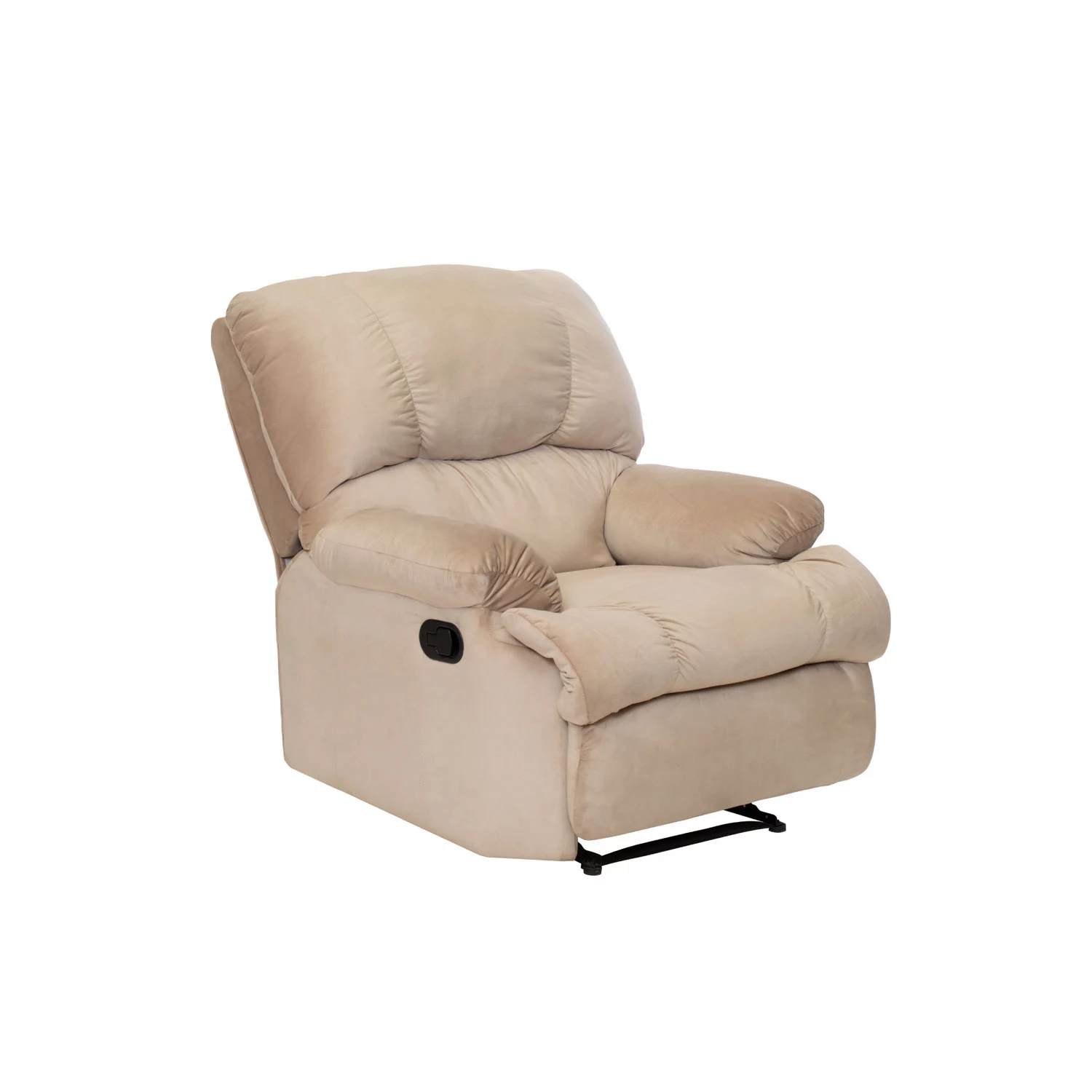 BERGERE LATAM HOME PERUGIA 1 CUERPO BEIGE TELA VELVET - 4