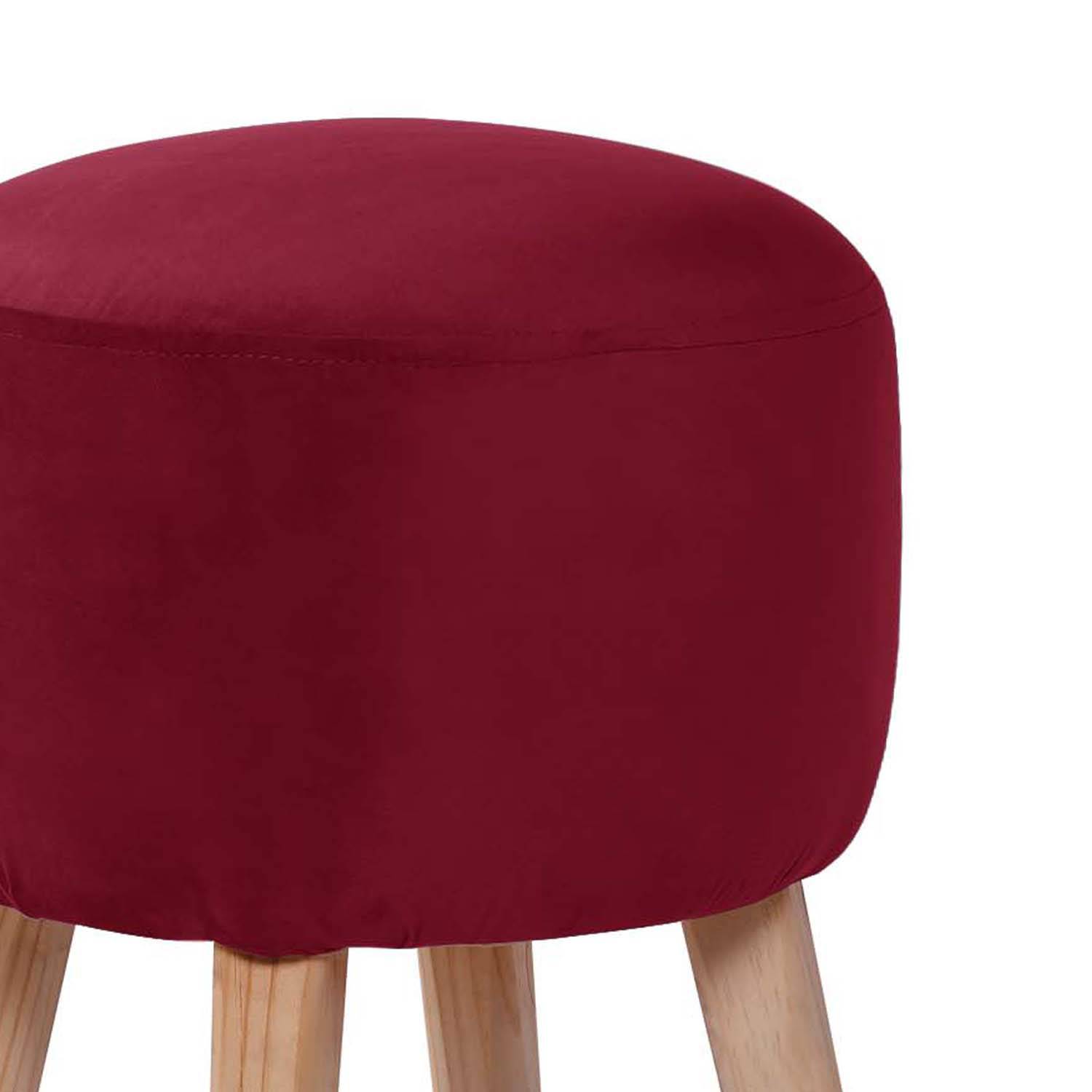 POUF LATAM HOME NANTES BURDEO TELA VELVET - 2