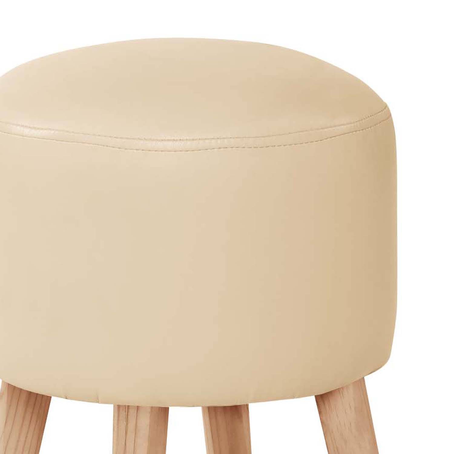 POUF LATAM HOME NANTES BEIGE PU - 2