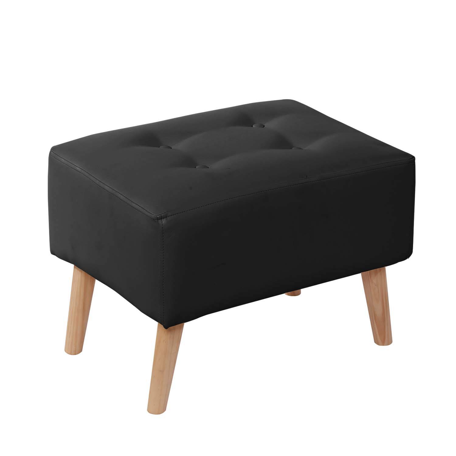 POUF LATAM HOME NIZA NEGRO PU - 1