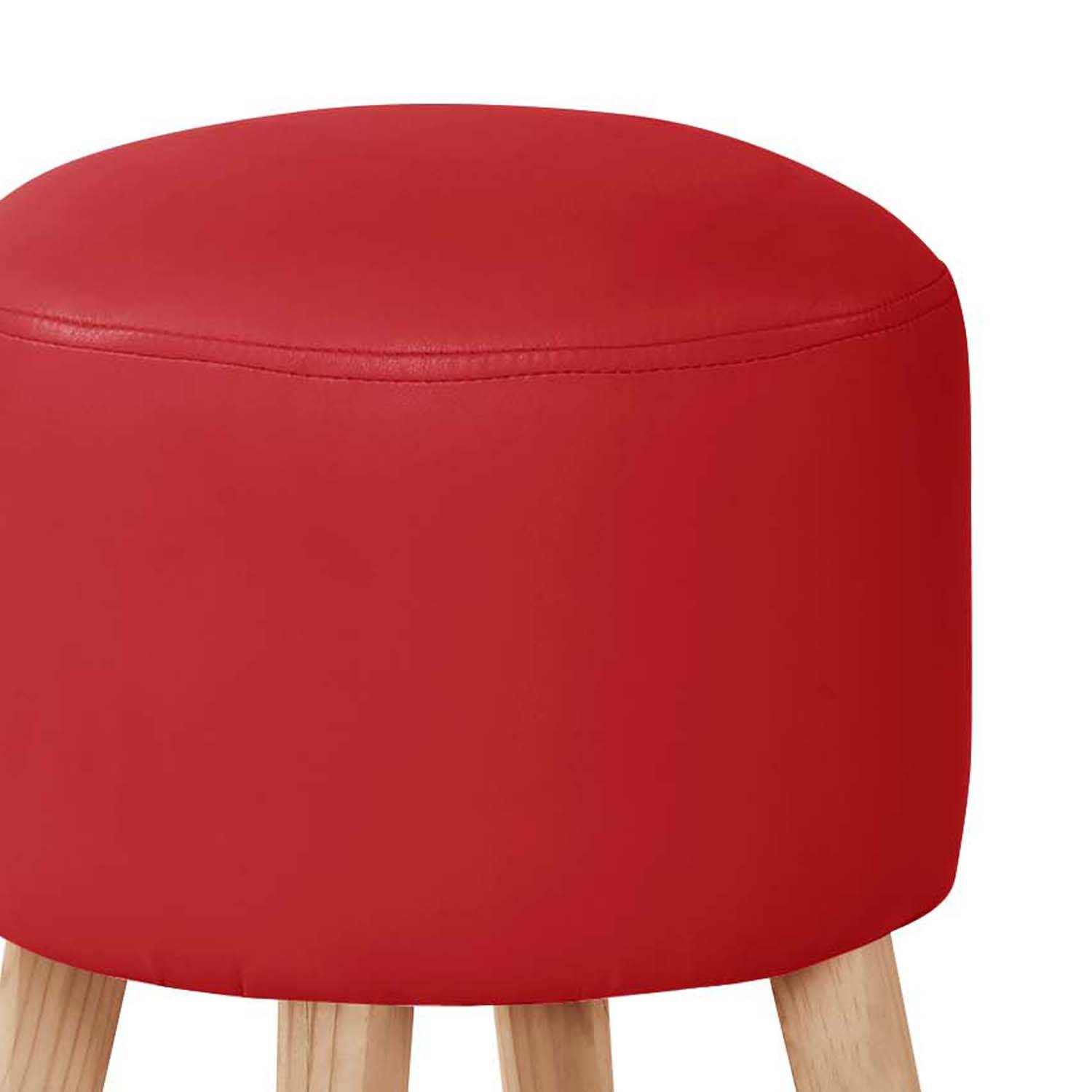 POUF LATAM HOME NANTES ROJO PU - 2