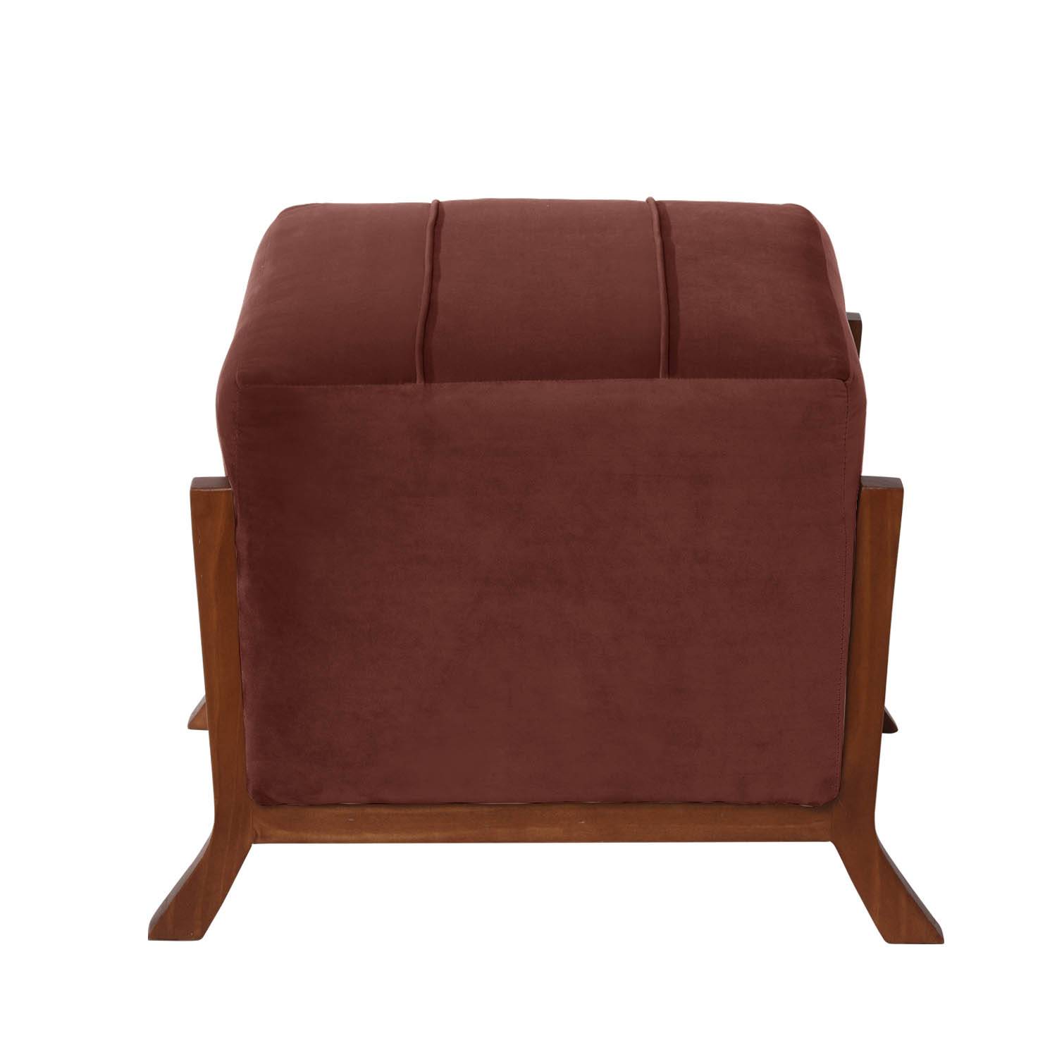 POUF LATAM HOME MARSELLA CHOCOLATE TELA VELVET - 2