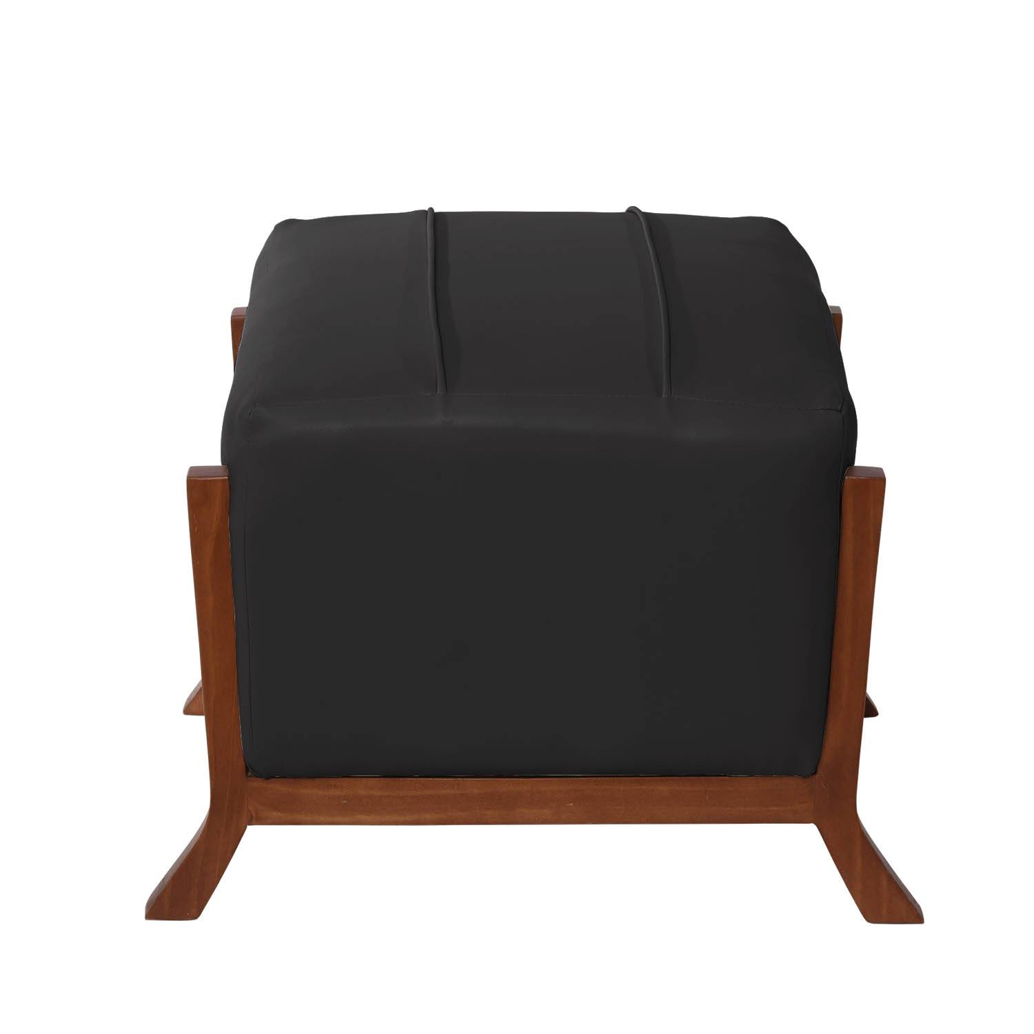 POUF LATAM HOME MARSELLA NEGRO PU - 2