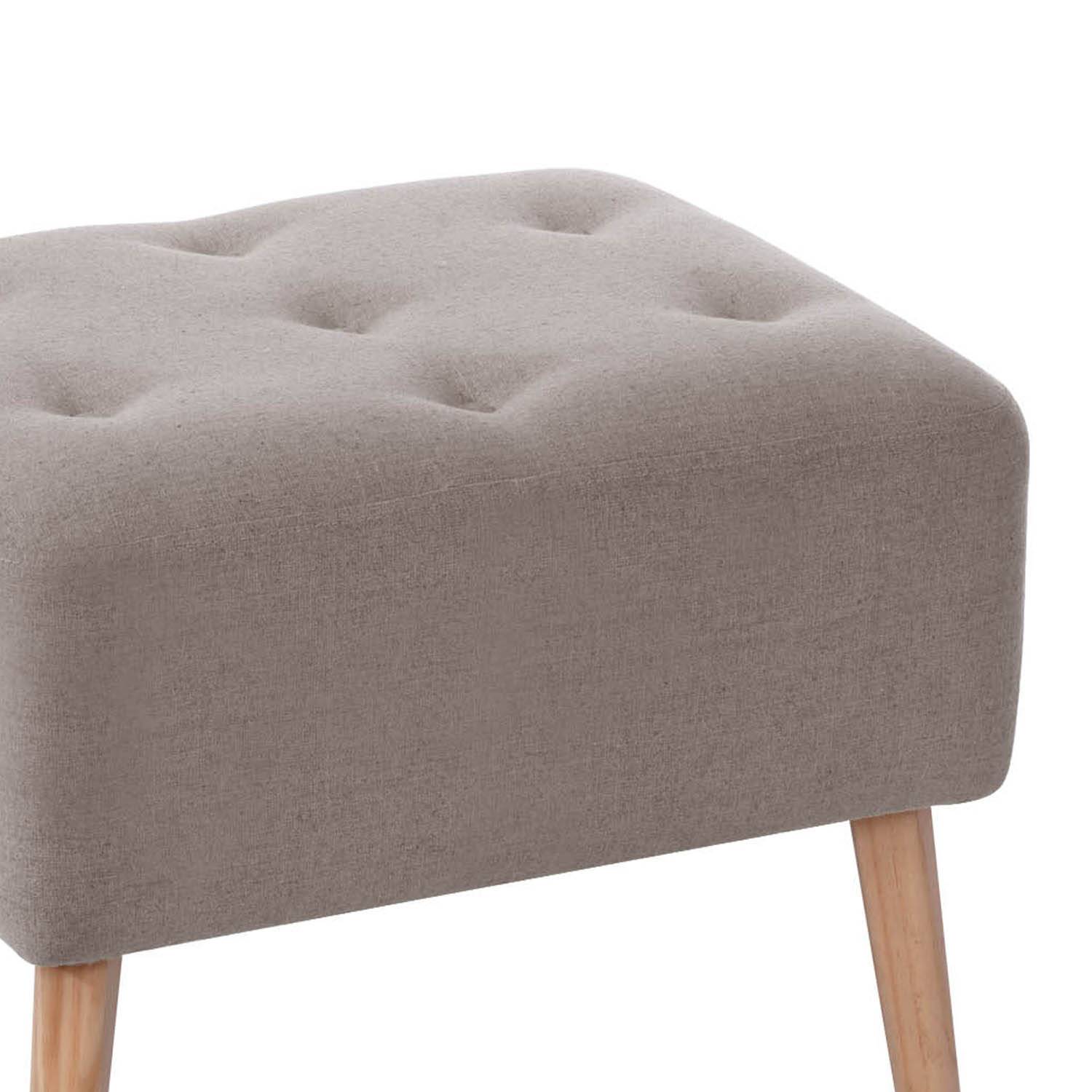 POUF LATAM HOME LYON LINO GRIS CLARO - 2