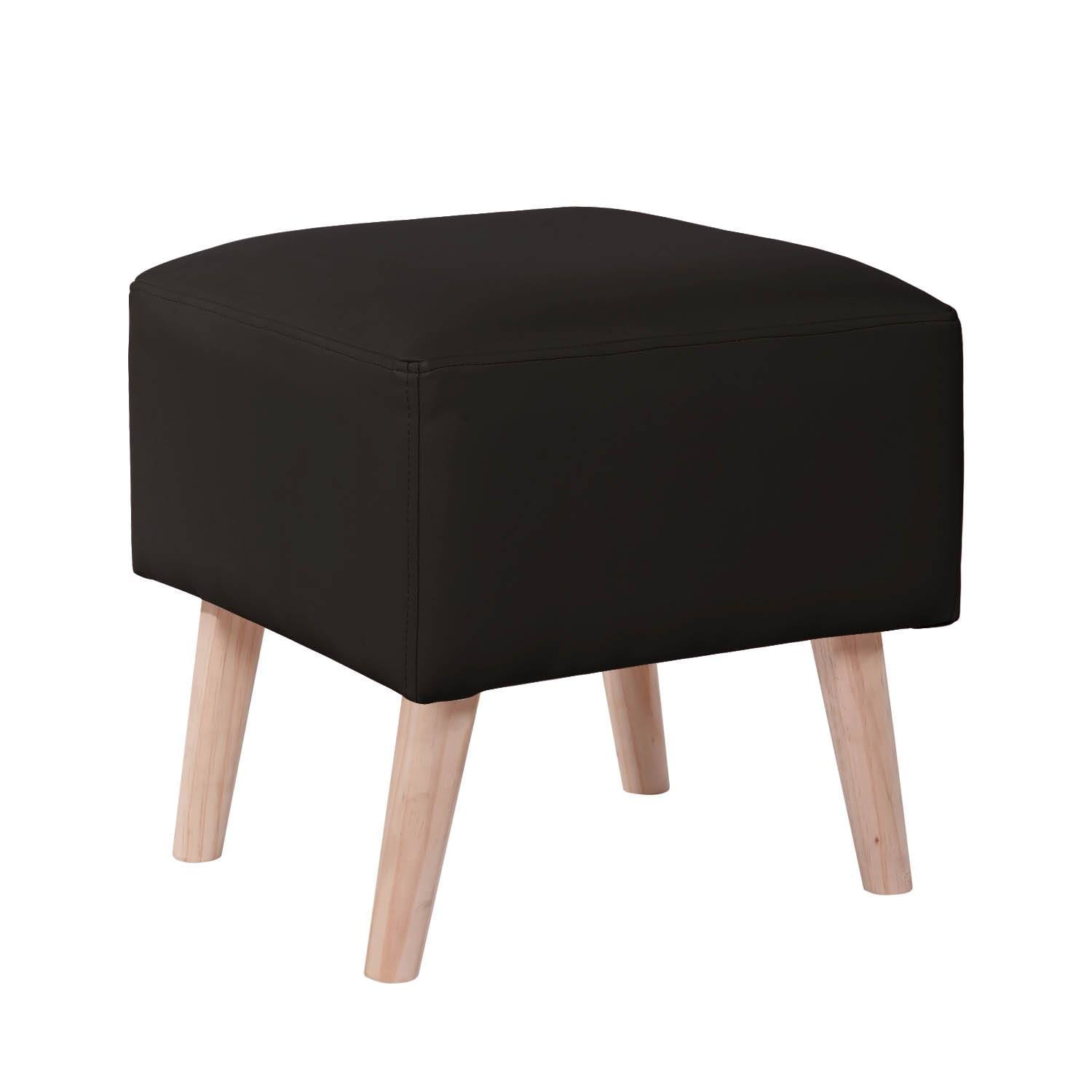 POUF LATAM HOME BURDEOS NEGRO PU - 1