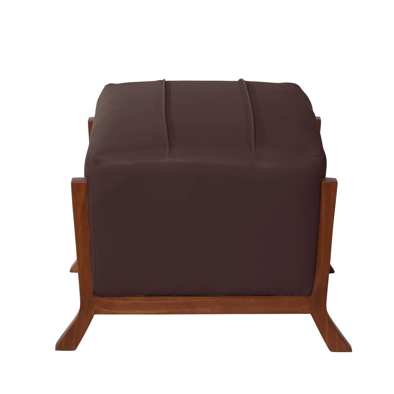 POUF LATAM HOME MARSELLA CHOCOLATE PU - 2