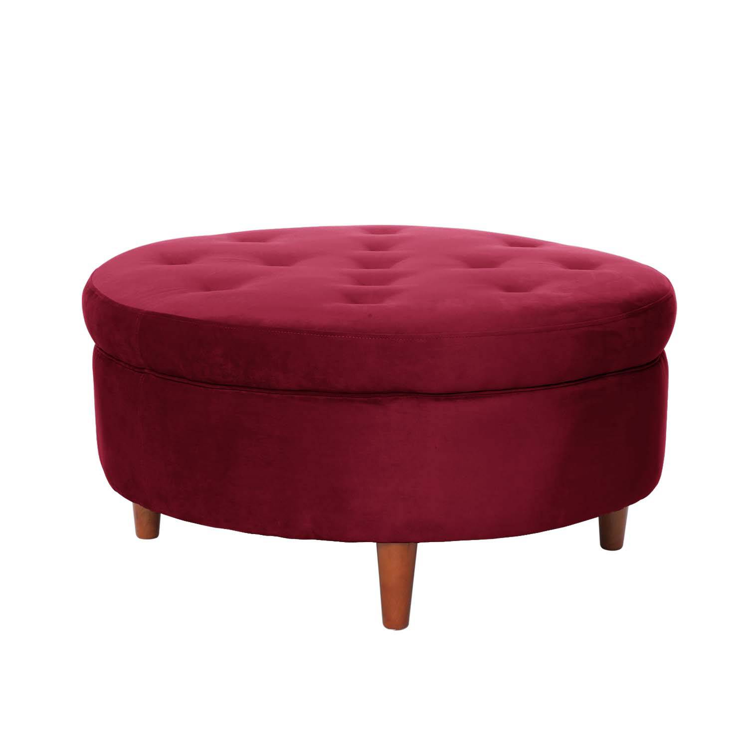 POUF LATAM HOME PARIS BURDEO TELA VELVET - 1