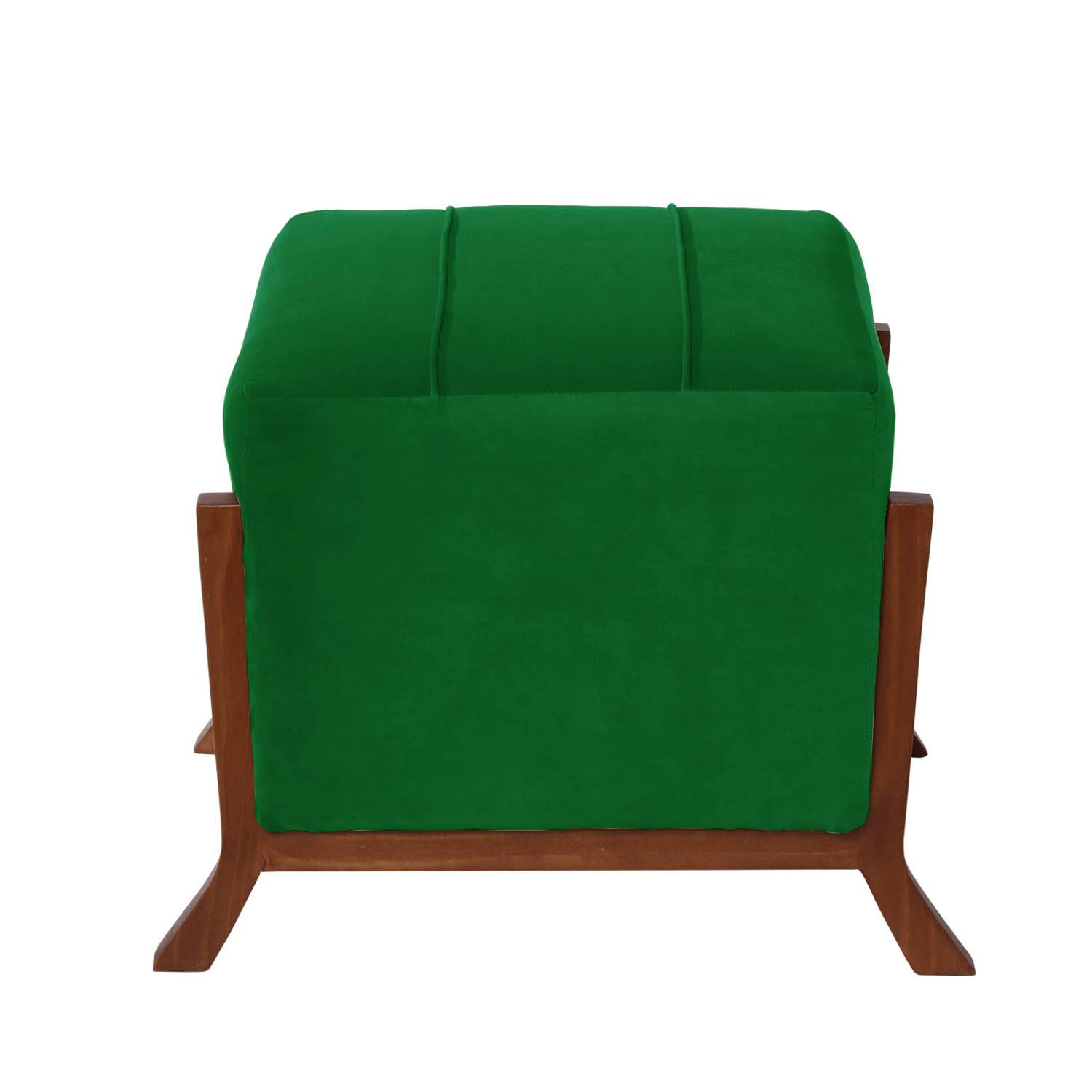 POUF LATAM HOME MARSELLA VERDE TELA VELVET - 2
