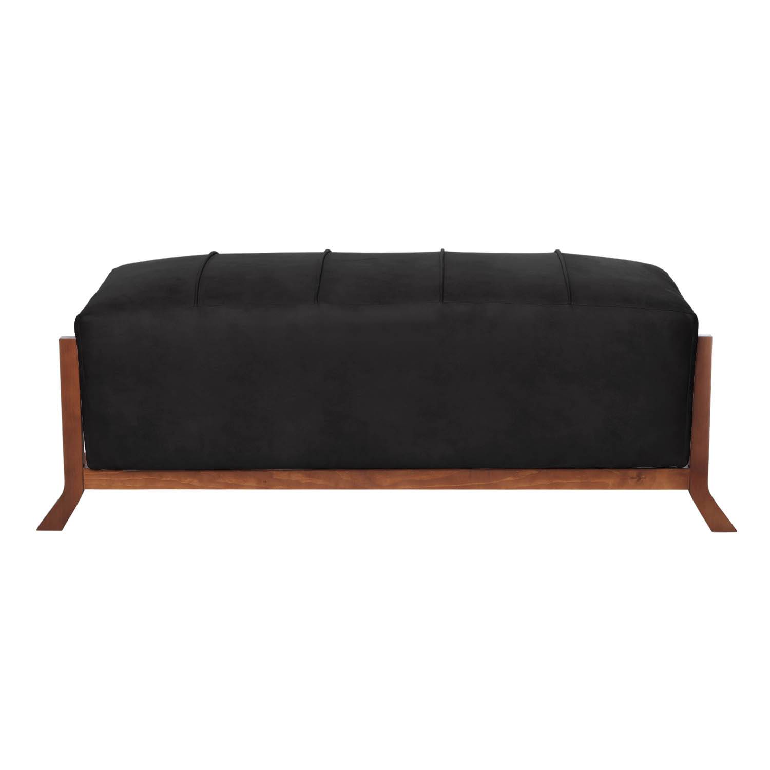 BANQUETA LATAM HOME MARSELLA CUERO KENTUCKY NEGRO - 2