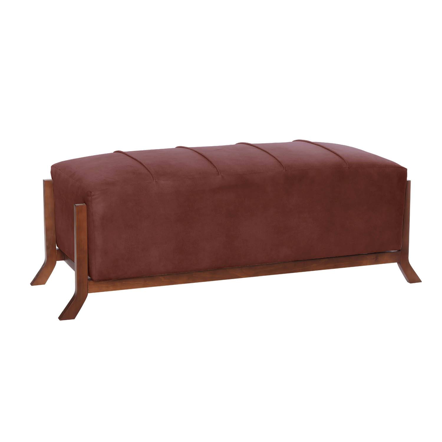 BANQUETA LATAM HOME MARSELLA CUERO KENTUCKY CAFE MORO - 1