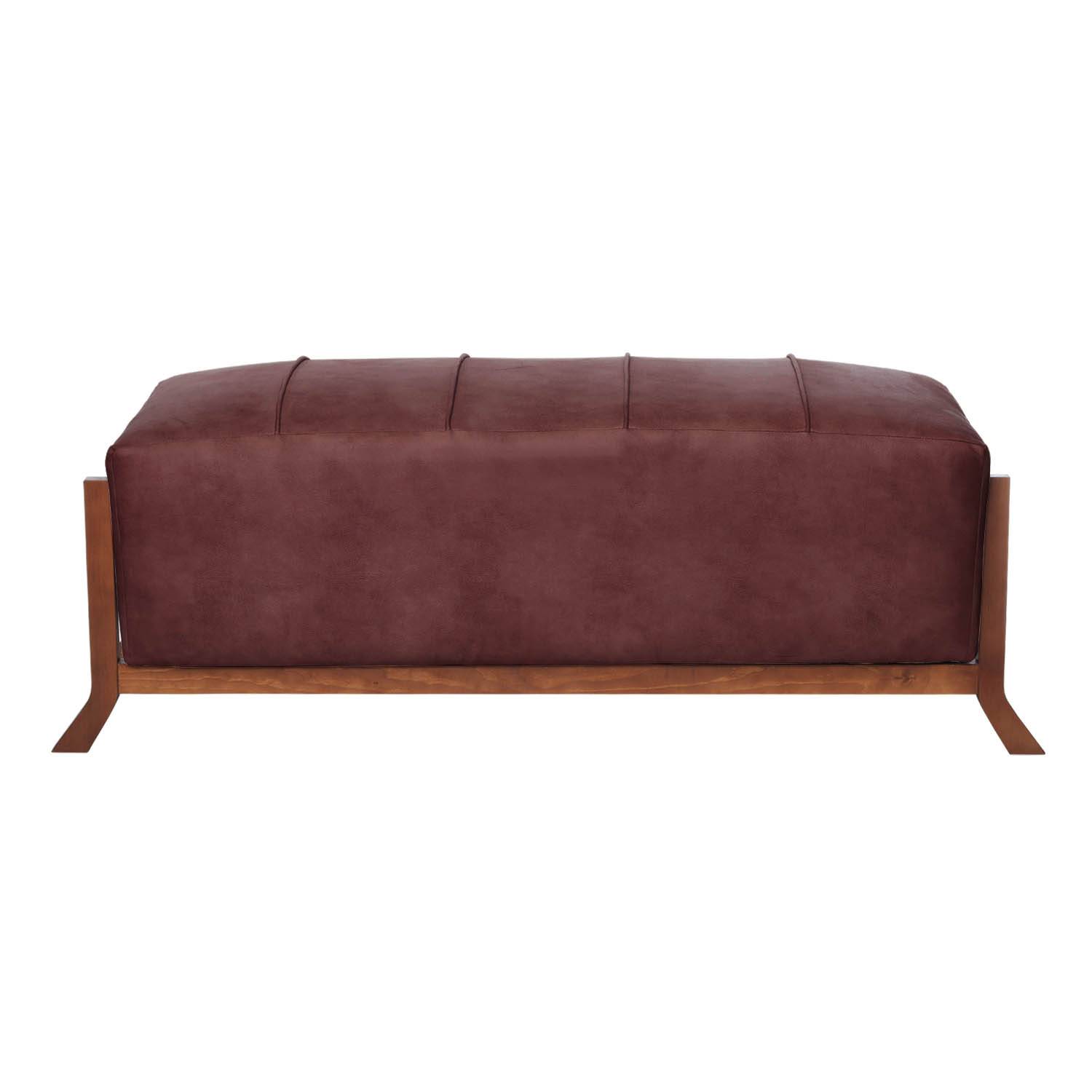 BANQUETA LATAM HOME MARSELLA CUERO KENTUCKY CAFE MORO - 2