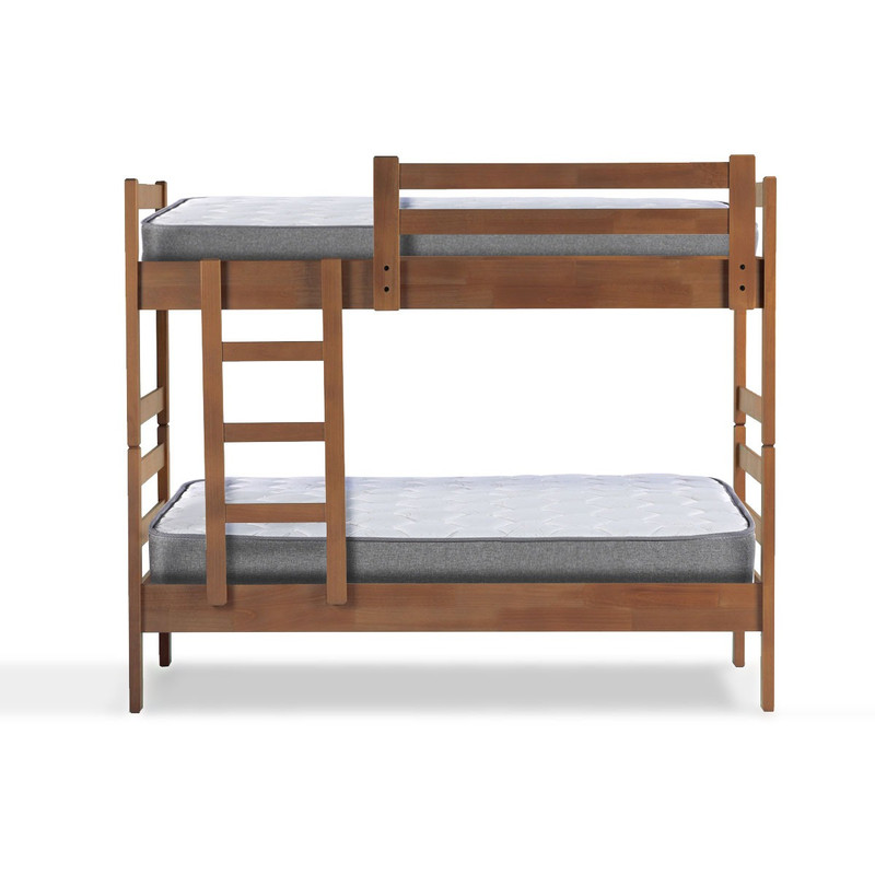 CAMAROTE LATAM HOME ZEN MADERA BEST DESMONTABLE 1 PLAZA CAFE CLARO - 2