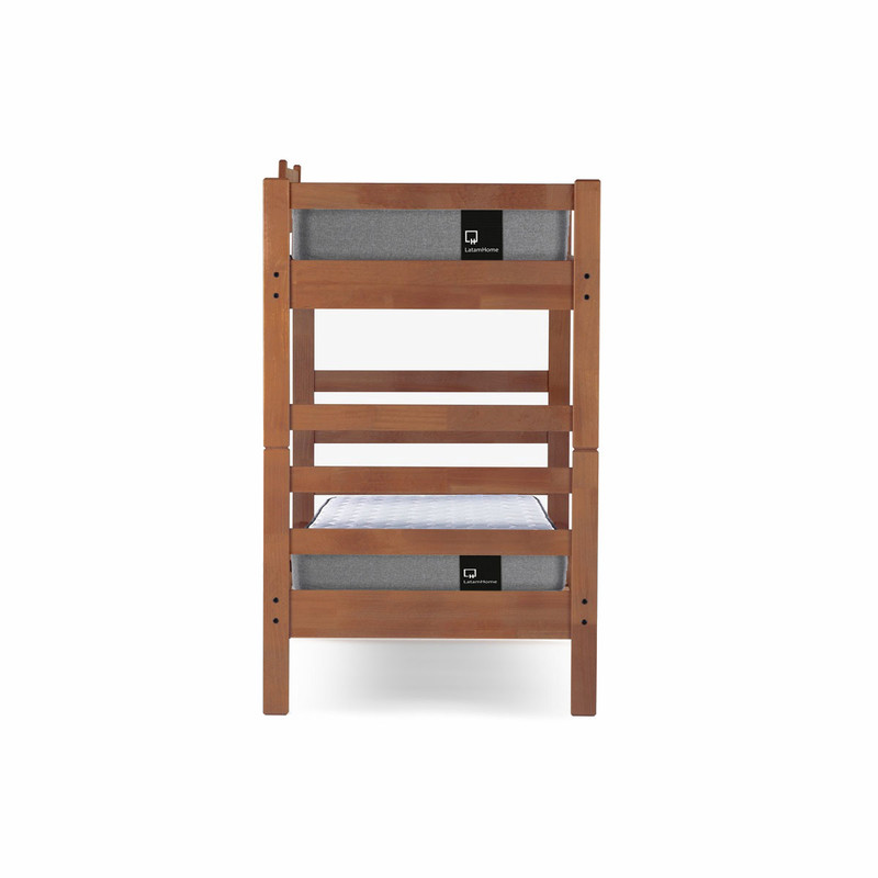 CAMAROTE LATAM HOME ZEN MADERA BEST DESMONTABLE 1 PLAZA CAFE CLARO - 4
