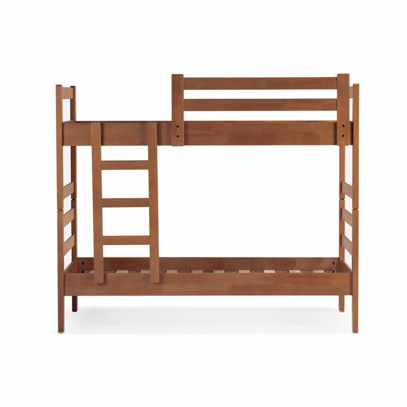 CAMAROTE LATAM HOME ZEN MADERA DESMONTABLE 1 PLAZA CAFE CLARO - 2