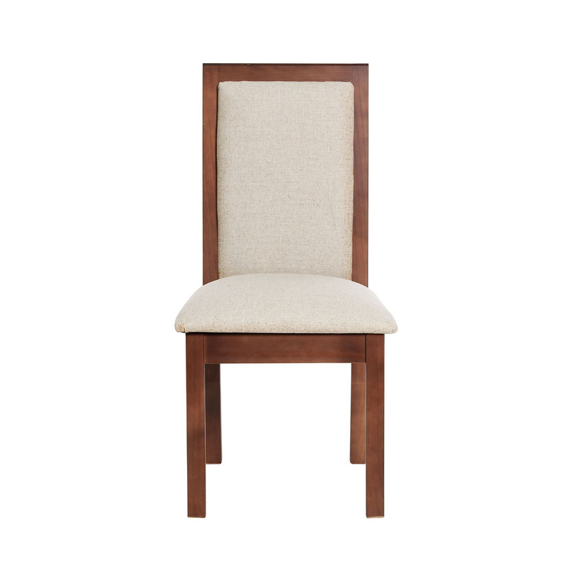 SILLA DE COMEDOR GIRONA LINO BLANCO - 1