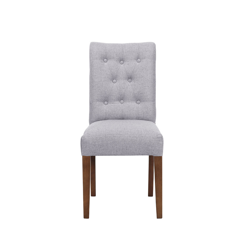 SILLA COMEDOR LATAM HOME OVIEDO LINO GRIS CLARO - 1