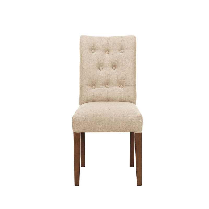 SILLA COMEDOR LATAM HOME OVIEDO LINO BEIGE NATURAL - 1