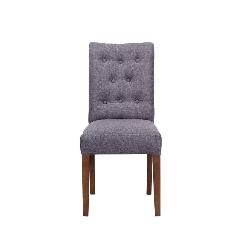 SILLA COMEDOR LATAM HOME OVIEDO LINO GRIS OSCURO - 1