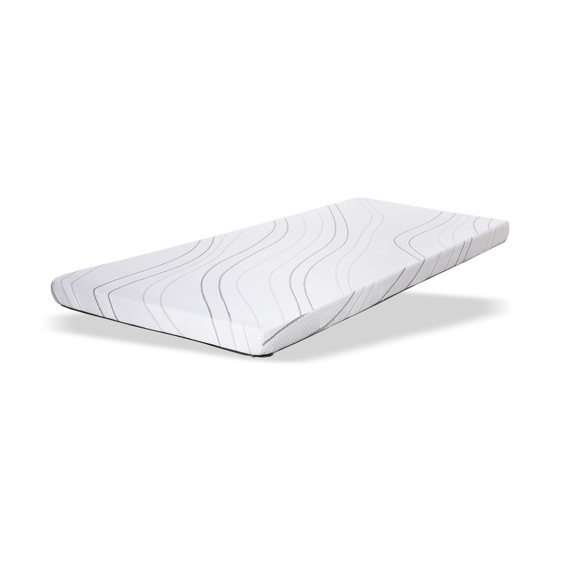 TOPPER LATAM HOME BLANCO LISO ZEN VISCO 1 PLAZA 90X190X7 CM - 1