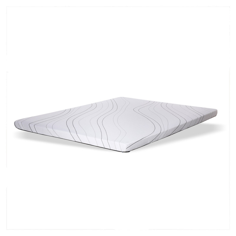 TOPPER LATAM HOME BLANCO LISO ZEN VISCO SUPER KING 200X200X7 CM - 1