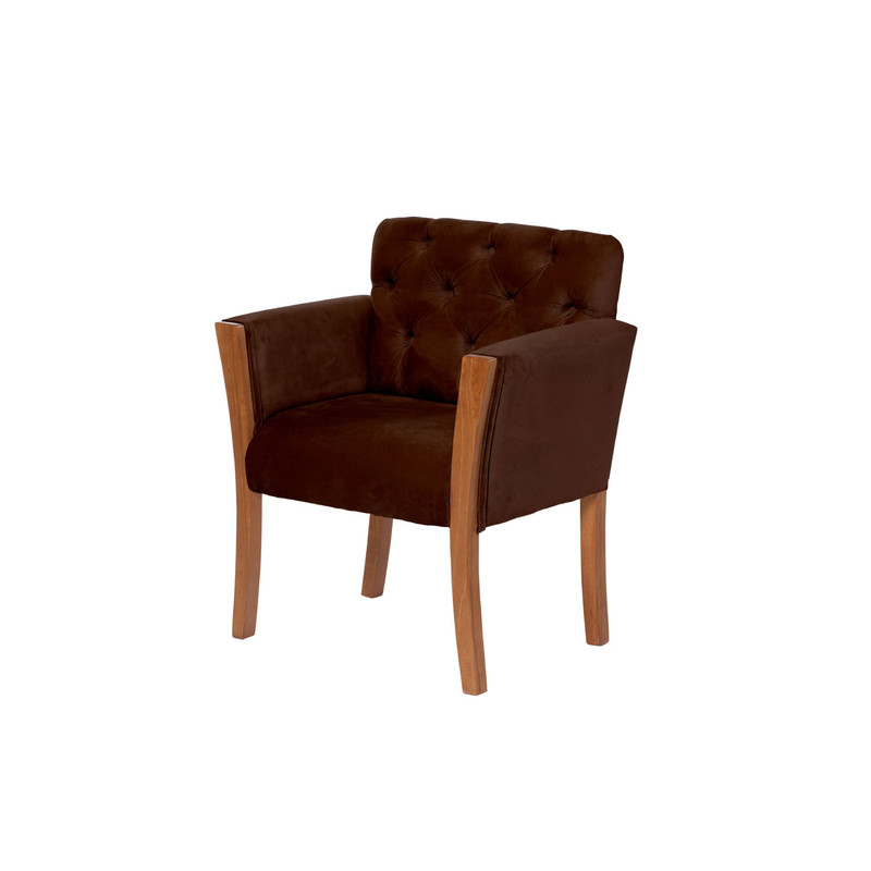 SITIAL LATAM HOME KIEL CHOCOLATE TELA VELVET - 1