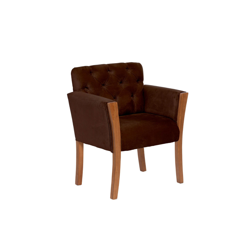 SITIAL LATAM HOME KIEL CHOCOLATE TELA VELVET - 3