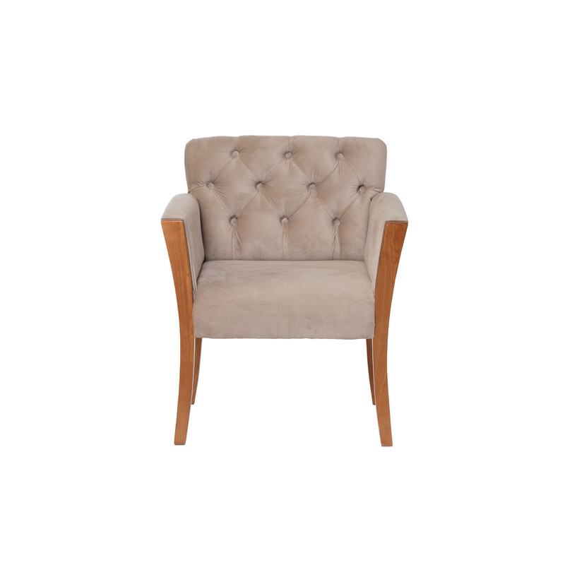 SITIAL LATAM HOME KIEL BEIGE TELA VELVET - 2