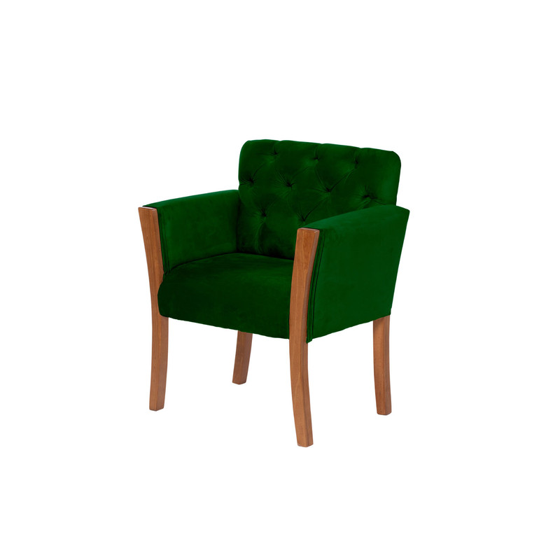 SITIAL LATAM HOME KIEL VERDE TELA VELVET - 1