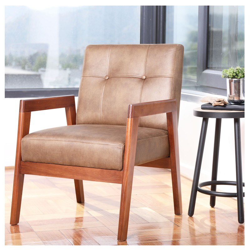 SITIAL LATAM HOME MUNICH CUERO BEIGE KENTUCKY - 1