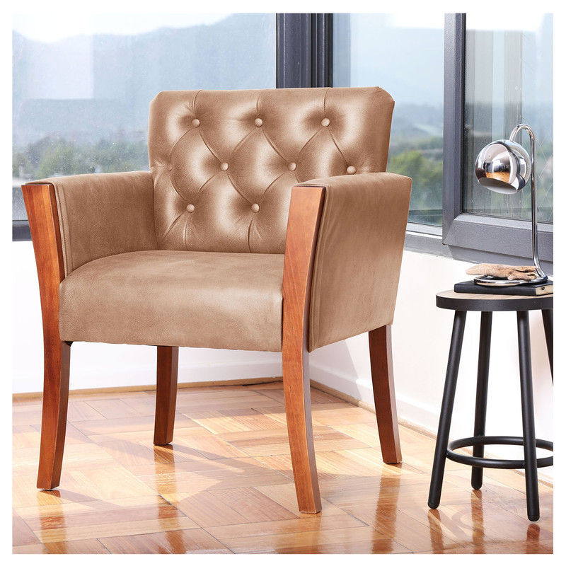 SITIAL LATAM HOME KIEL CUERO BEIGE KENTUCKY - 1