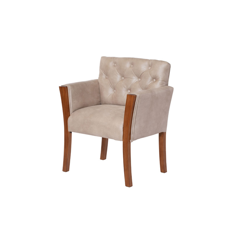 SITIAL LATAM HOME KIEL CUERO BEIGE KENTUCKY - 2