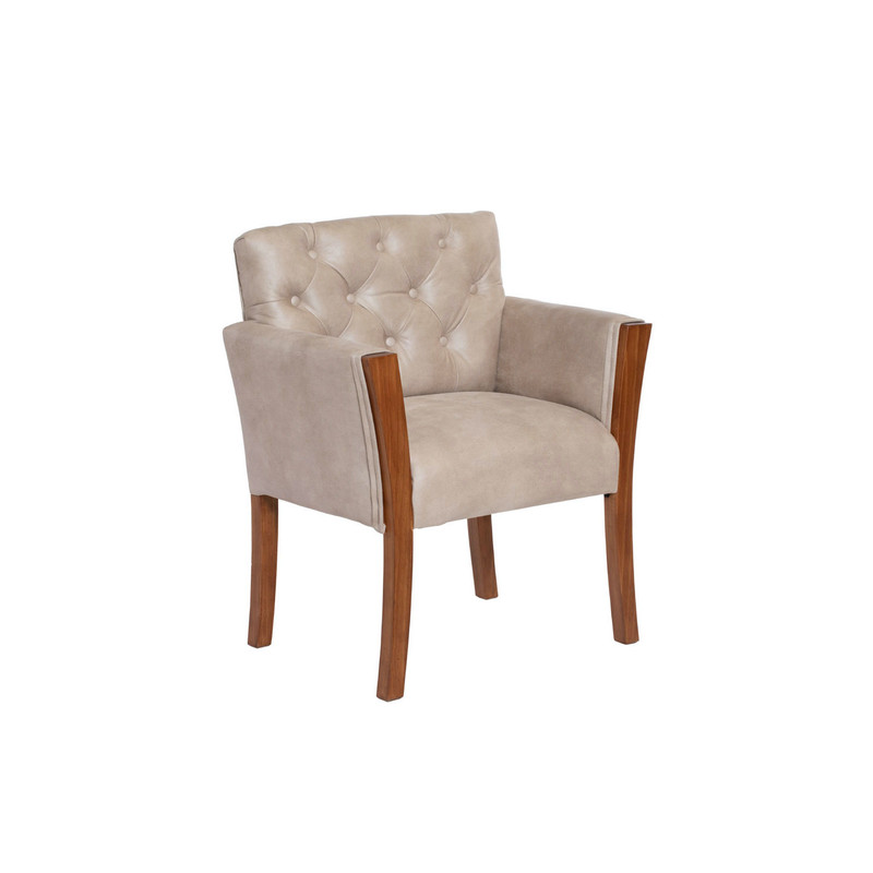 SITIAL LATAM HOME KIEL CUERO BEIGE KENTUCKY - 4
