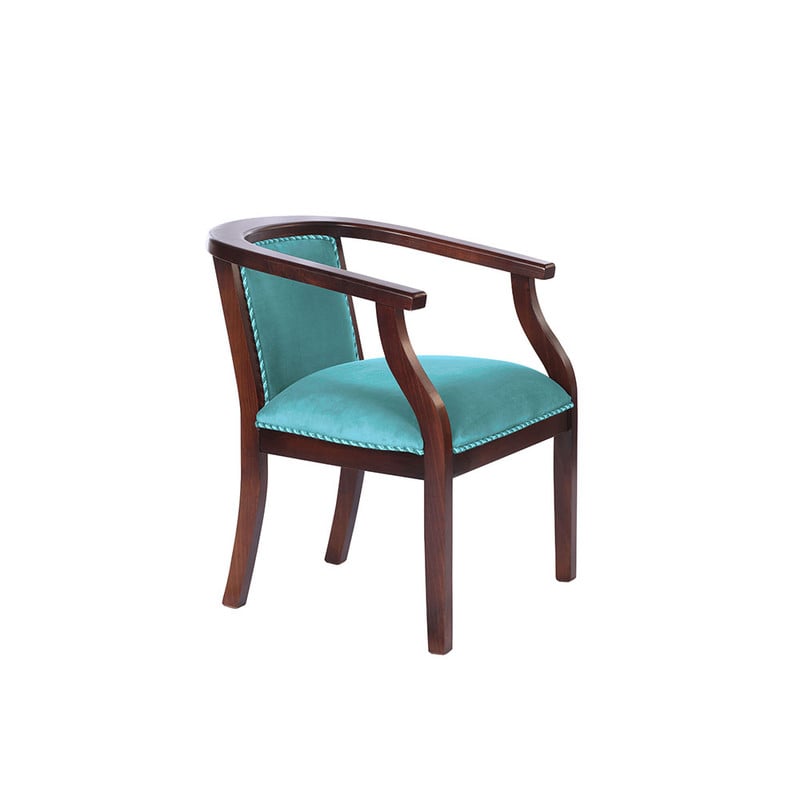 SITIAL LATAM HOME STUTTGART TURQUESA TELA VELVET - 3